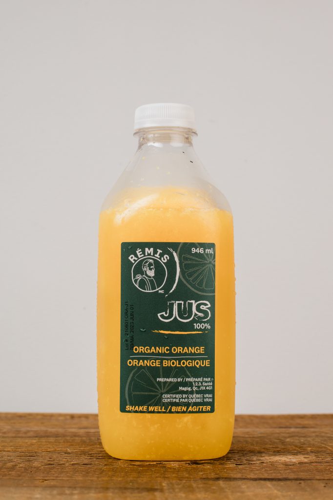 jus orange biologique